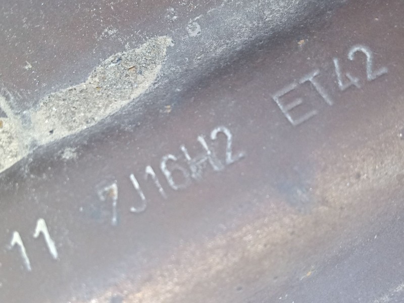 Recambio de llanta chapa 16´´ para citroën jumpy ii (vf7) 1.6 hdi 90 16v referencia OEM IAM   