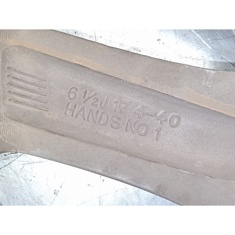Recambio de llanta aluminio 17´´ para renault captur i (j5_, h5_) 1.5 dci 90 referencia OEM IAM   
