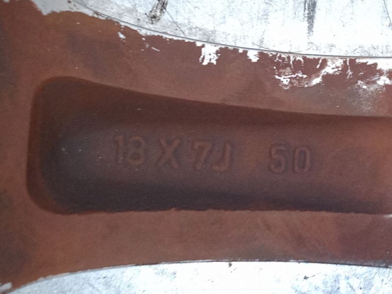 Recambio de llanta aluminio 18´´ para honda cr-v iii (re_) 2.2 i-ctdi 4wd (re6) referencia OEM IAM   