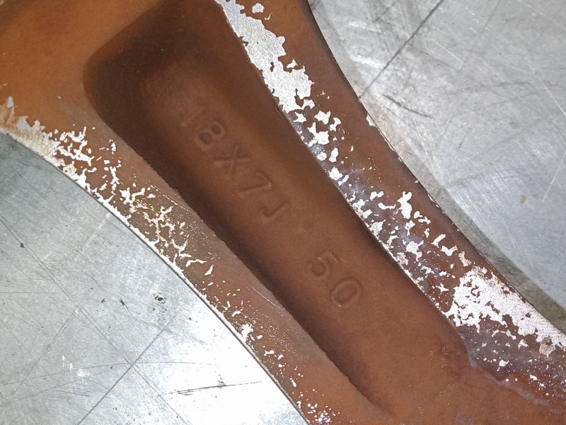 Recambio de llanta aluminio 18´´ para honda cr-v iii (re_) 2.2 i-ctdi 4wd (re6) referencia OEM IAM   