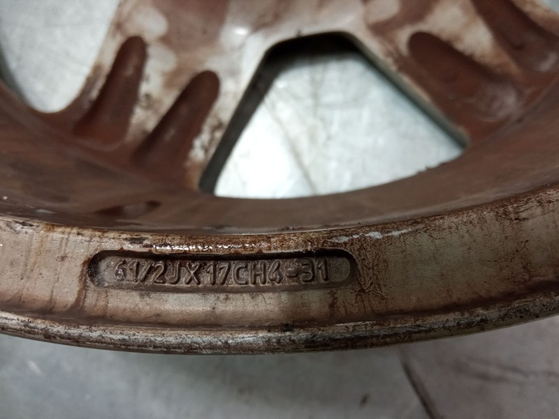 Recambio de llanta aluminio 17´´ para peugeot 307 cc (3b) 2.0 16v referencia OEM IAM   