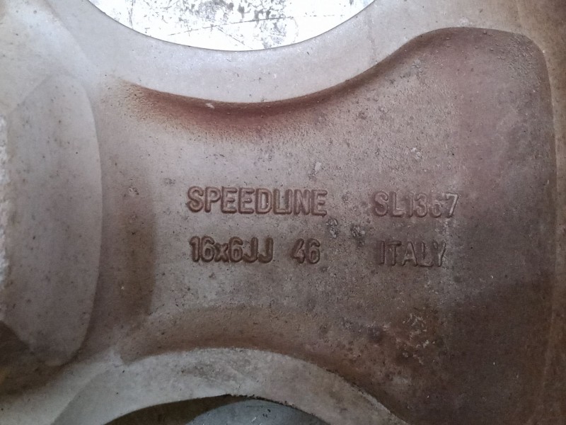 Recambio de llanta aluminio 16´´ para mitsubishi montero io i (h6_w, h7_w) 1.8 gdi (h66w, h76w) referencia OEM IAM   