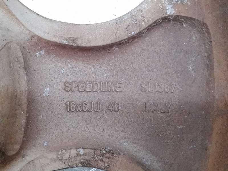 Recambio de llanta aluminio 16´´ para mitsubishi montero io i (h6_w, h7_w) 1.8 gdi (h66w, h76w) referencia OEM IAM   