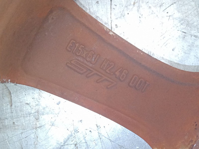 Recambio de llanta alumino 15´´ para smart forfour (454) 1.3 (454.031) referencia OEM IAM   