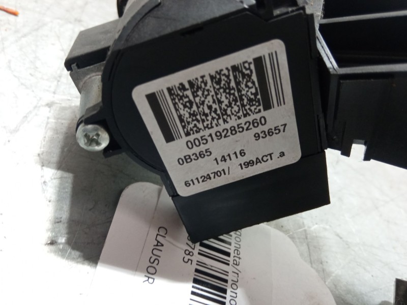 Recambio de clausor para fiat doblo furgoneta/monovolumen (223_) 1.3 jtd 16v multijet referencia OEM IAM 0B36593657  