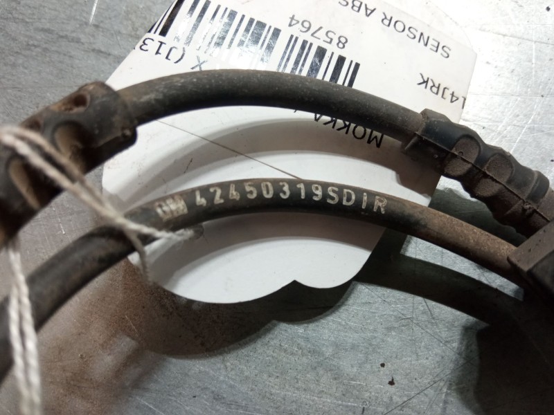 Recambio de sensor abs trasero derecho para opel mokka / mokka x (j13) 1.6 cdti (_76) referencia OEM IAM   