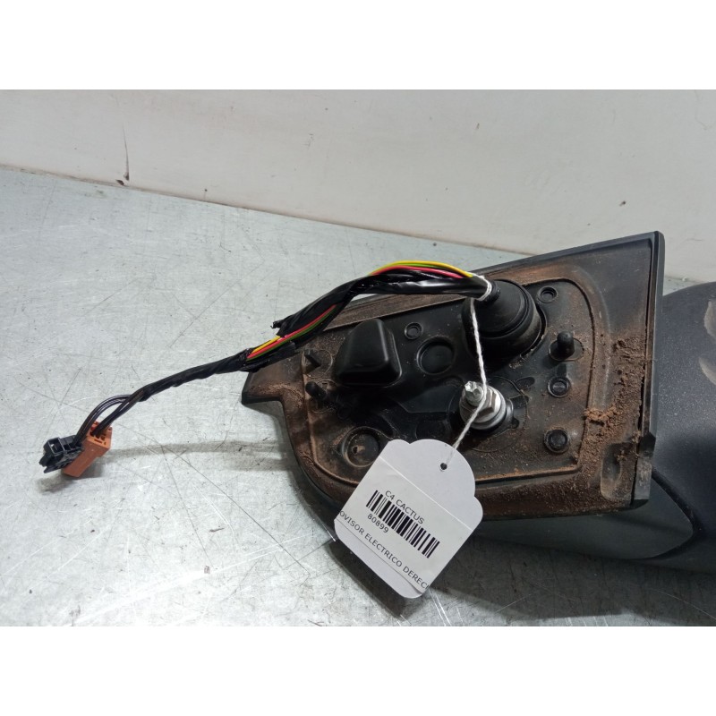 Recambio de retrovisor electrico derecho para citroën c4 cactus 1.2 vti 82 referencia OEM IAM 98016917XT  