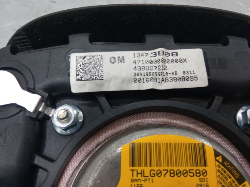 Recambio de airbag volante para opel mokka / mokka x (j13) 1.6 cdti (_76) referencia OEM IAM 13473808  