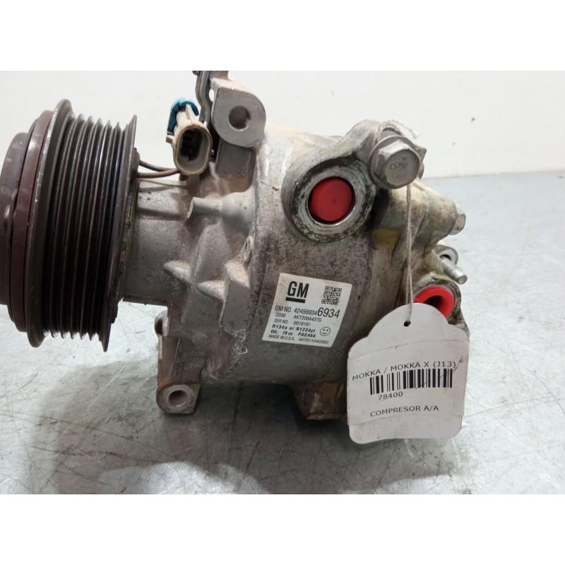 Recambio de compresor a/a para opel mokka / mokka x (j13) 1.6 cdti (_76) referencia OEM IAM 424569346934  