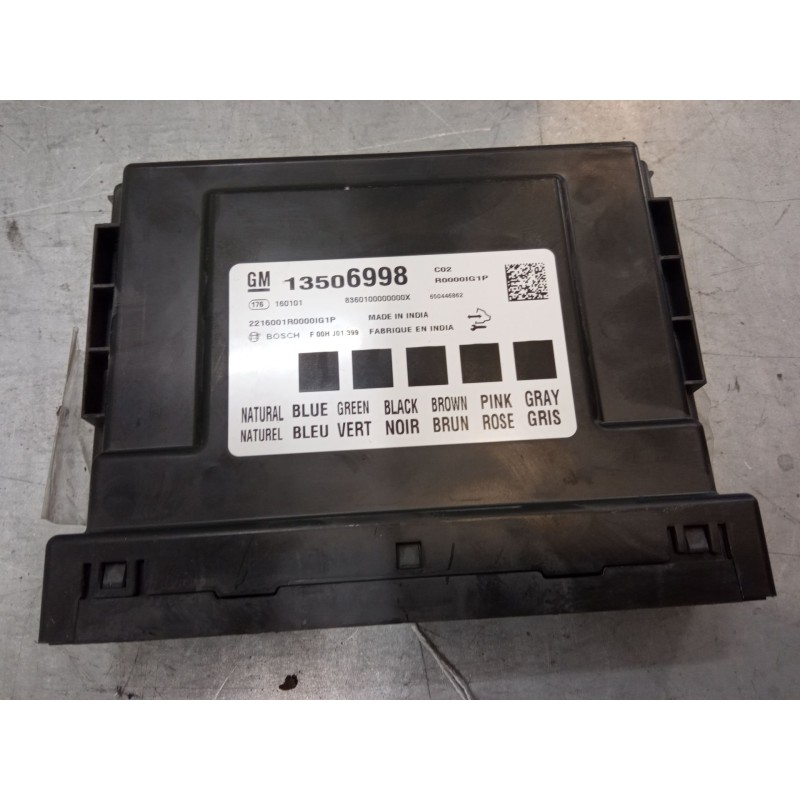 Recambio de modulo confort para opel mokka / mokka x (j13) 1.6 cdti (_76) referencia OEM IAM 13506998  