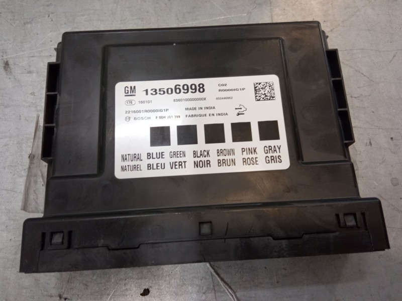 Recambio de modulo confort para opel mokka / mokka x (j13) 1.6 cdti (_76) referencia OEM IAM 13506998  