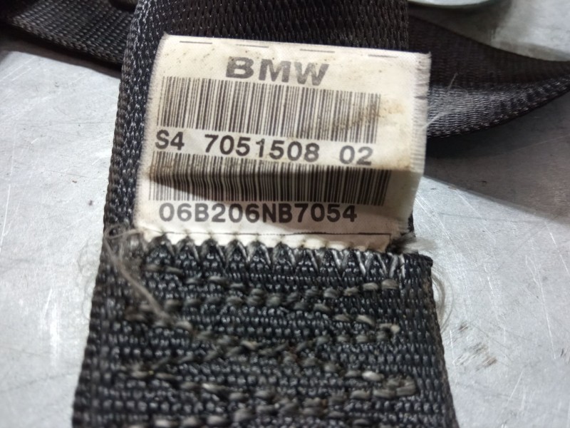 Recambio de cinturon seguridad trasero derecho para bmw x5 (e53) 3.0 d referencia OEM IAM 72118402692  