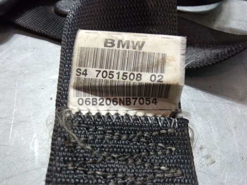 Recambio de cinturon seguridad trasero derecho para bmw x5 (e53) 3.0 d referencia OEM IAM 72118402692  