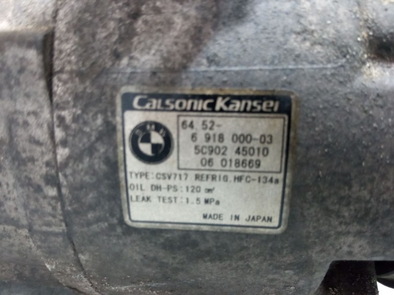 Recambio de compresor a/a para bmw x5 (e53) 3.0 d referencia OEM IAM 691800003  5C90245010