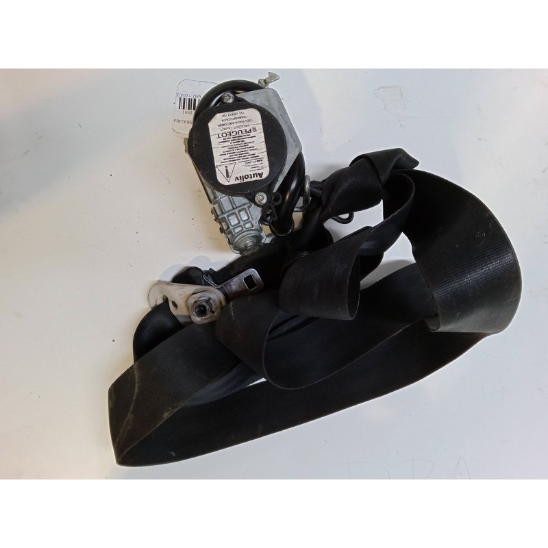 Recambio de cinturon con pretensor delantero derecho para peugeot 207/207+ (wa_, wc_) 1.6 16v vti referencia OEM IAM   