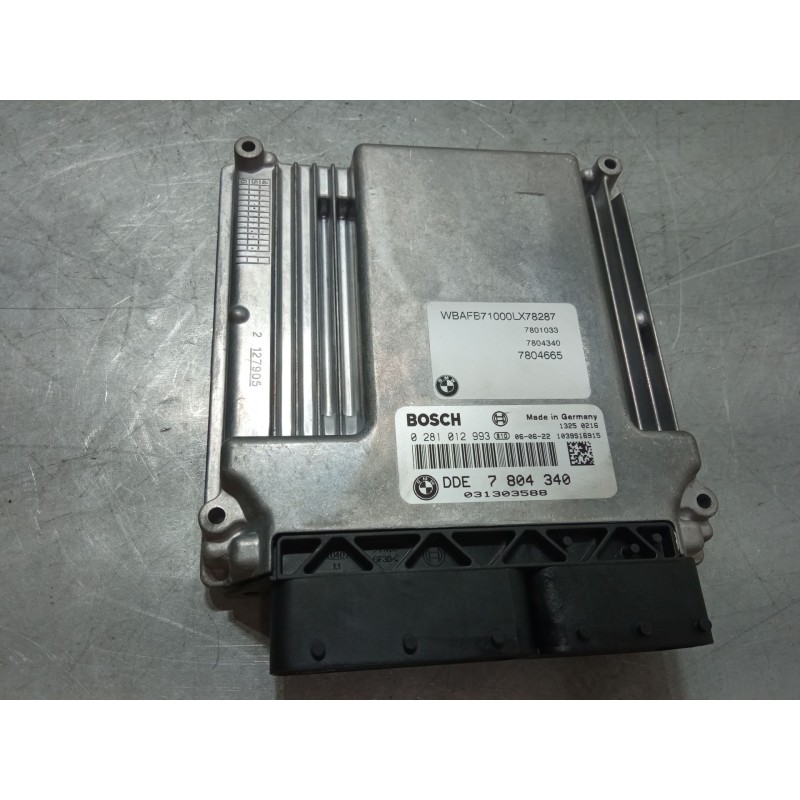 Recambio de centralita motor uce para bmw x5 (e53) 3.0 d referencia OEM IAM 0281012993 031303588 DDE7804340