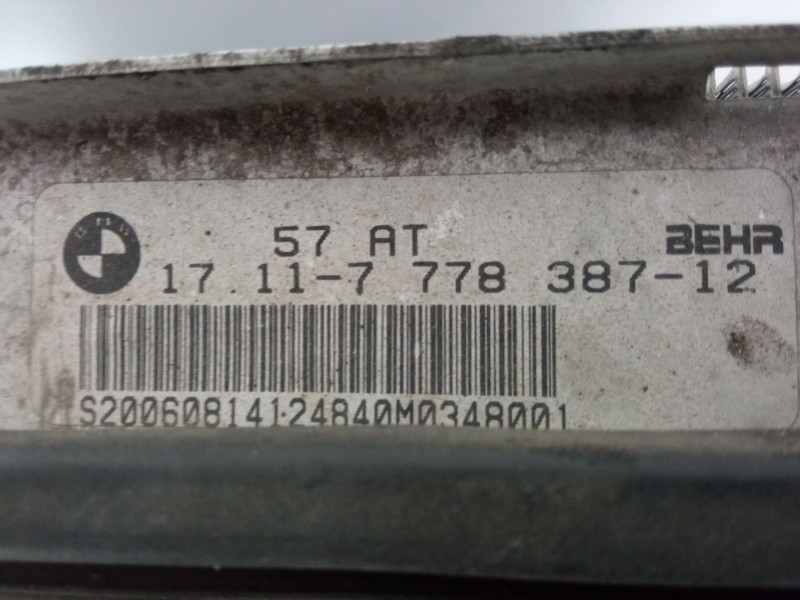 Recambio de radiador calefaccion para bmw x5 (e53) 3.0 d referencia OEM IAM 1711777838712  