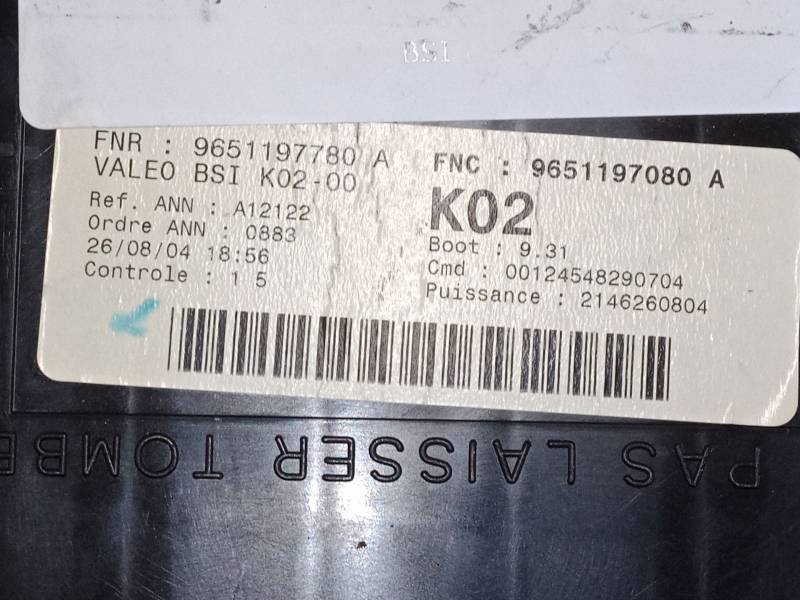 BSI 9651197080 