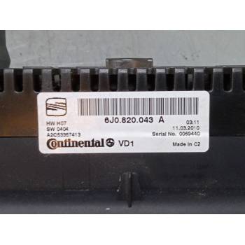 MANDO CLIMATIZADOR 6J0820043 