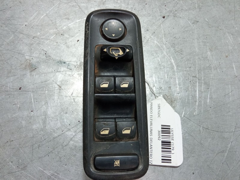 Recambio de mando elevalunas delantero izquierdo para fiat ulysse (179_) 2.0 d multijet referencia OEM IAM 14996390XT  