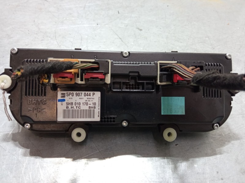 Recambio de mando climatizador para seat leon (1p1) 1.6 tdi referencia OEM IAM 5P0907044P  