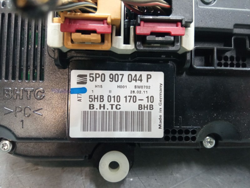 Recambio de mando climatizador para seat leon (1p1) 1.6 tdi referencia OEM IAM 5P0907044P  