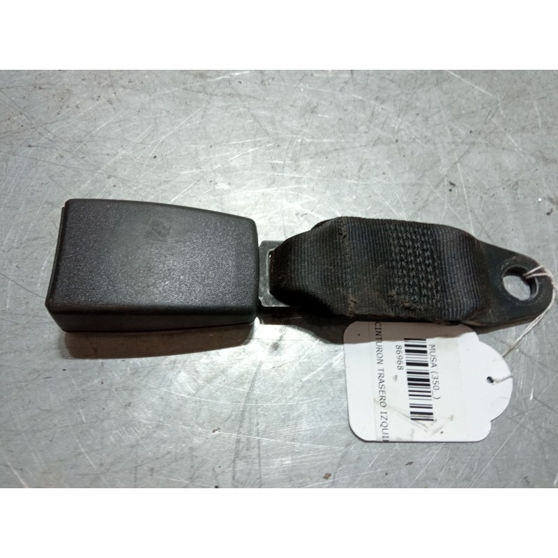 Recambio de anclaje cinturon trasero izquierdo para lancia musa (350_) 1.9 d multijet (350.axc1a) referencia OEM IAM   