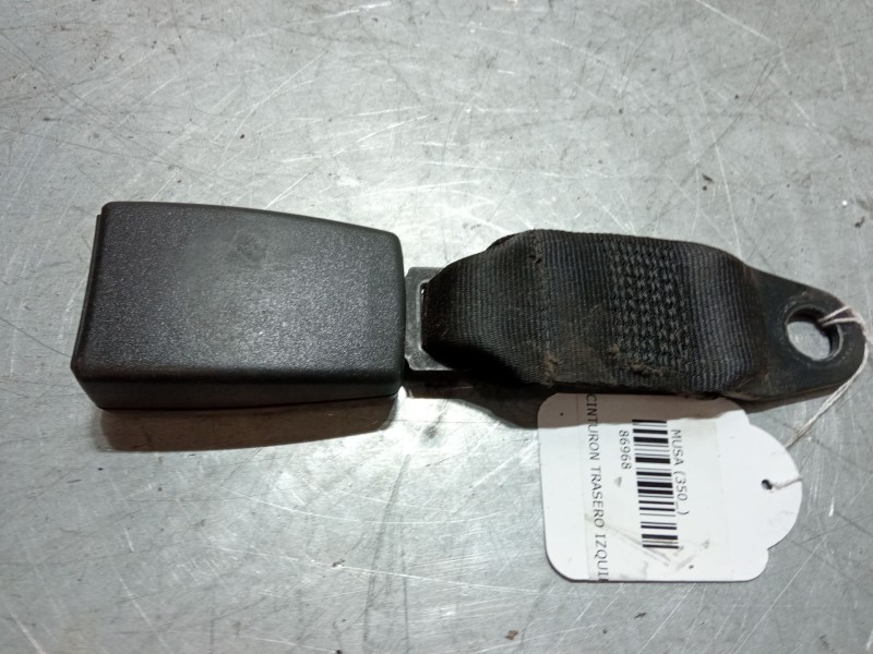 Recambio de anclaje cinturon trasero izquierdo para lancia musa (350_) 1.9 d multijet (350.axc1a) referencia OEM IAM   