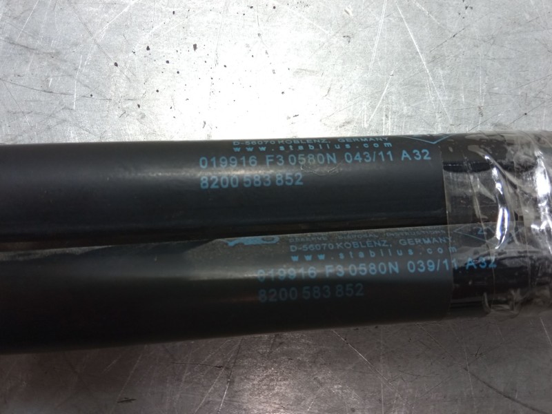 Recambio de amortiguadores malet/porton para renault clio iii (br0/1, cr0/1) 1.2 16v (br0p, cr0p) referencia OEM IAM 580N  