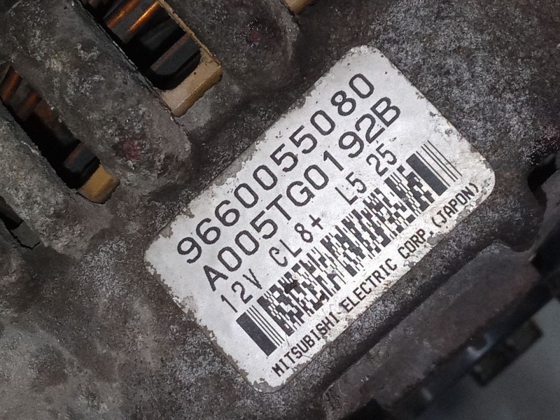 Recambio de alternador para citroën c3 i (fc_, fn_) 1.1 i referencia OEM IAM 9660055080  