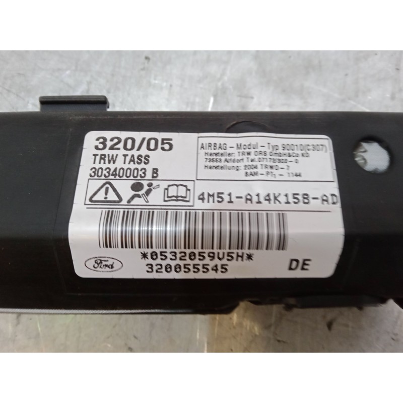 Recambio de airbag lateral delantero derecho para ford focus ii (da_, hcp, dp) 1.6 referencia OEM IAM 4M51A14K158AD  