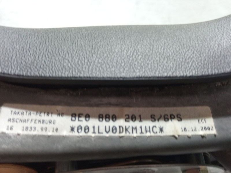 Recambio de airbag volante para audi a4 b6 avant (8e5) 2.5 tdi quattro referencia OEM IAM 8E0770201  