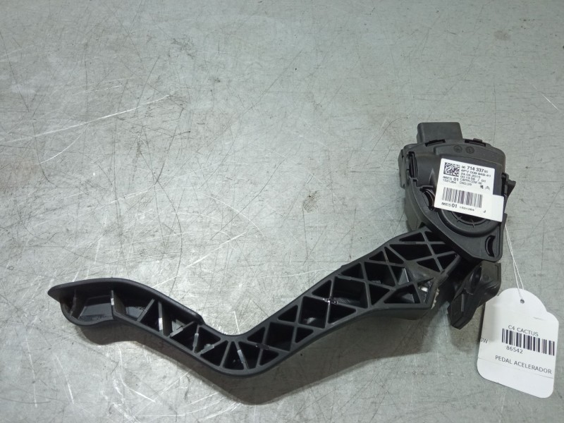 Recambio de pedal acelerador para citroën c4 cactus 1.2 vti 82 referencia OEM IAM 9671433780  