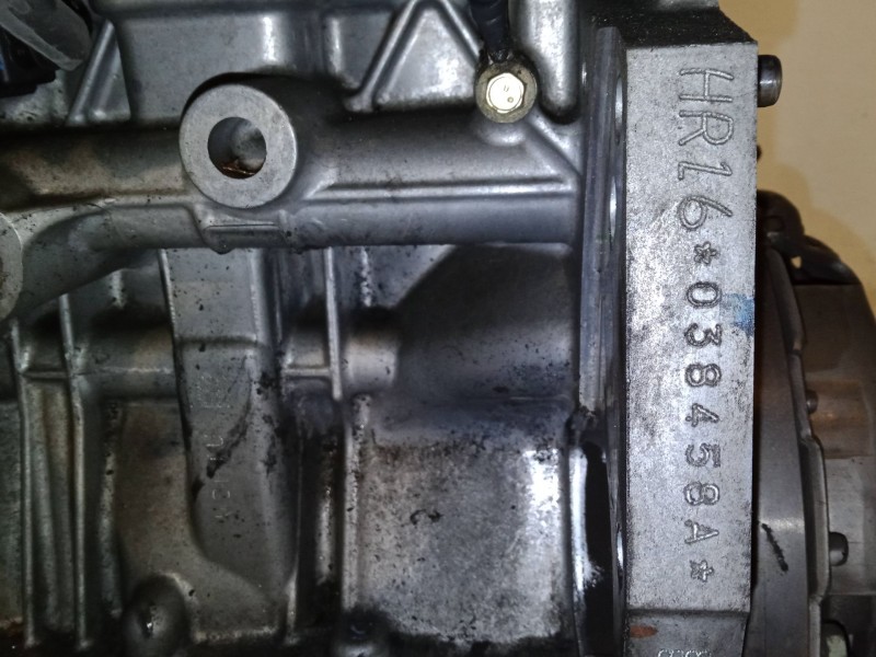 Recambio de motor completo para nissan micra iii (k12) 160 sr referencia OEM IAM hr16de  