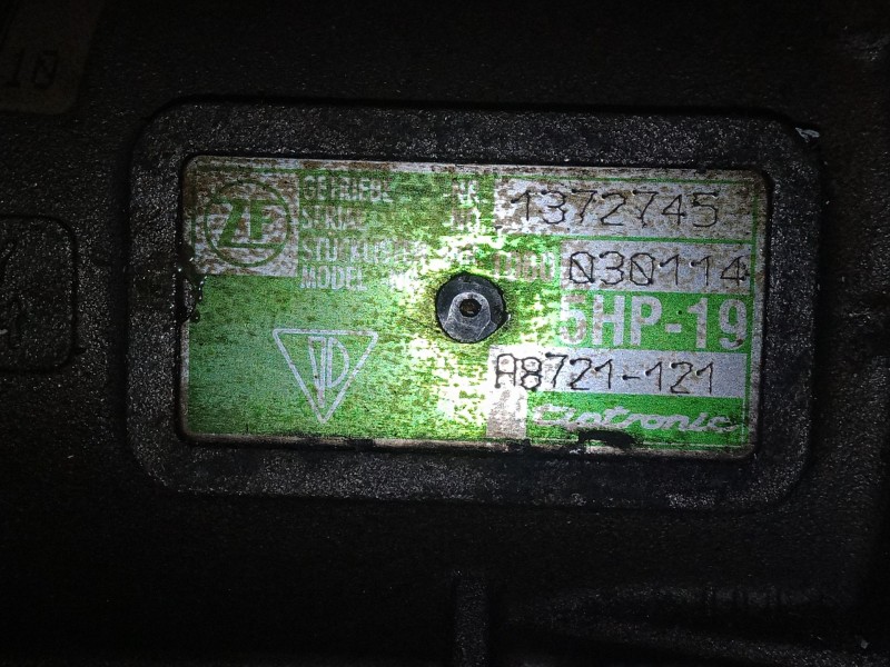 Recambio de caja de cambios automatica para porsche cayman (987) s 3.4 referencia OEM IAM 5HP19  