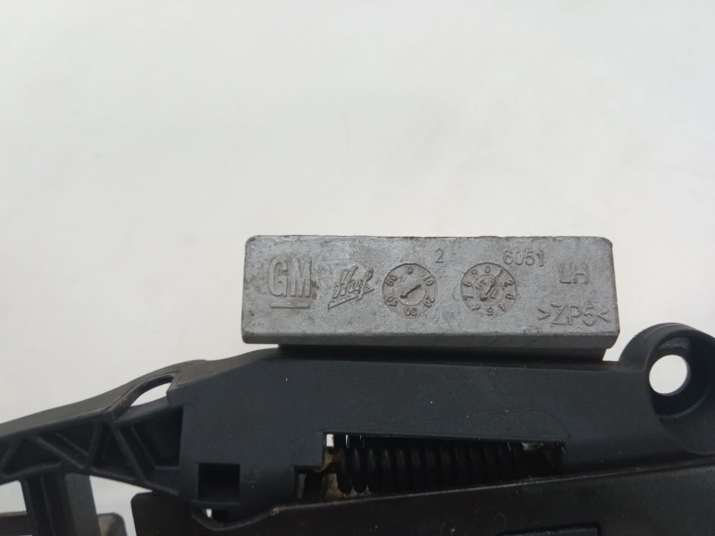 Recambio de maneta exterior puerta delantera izquierda para opel zafira tourer c (p12) 1.6 cdti (75) referencia OEM IAM   