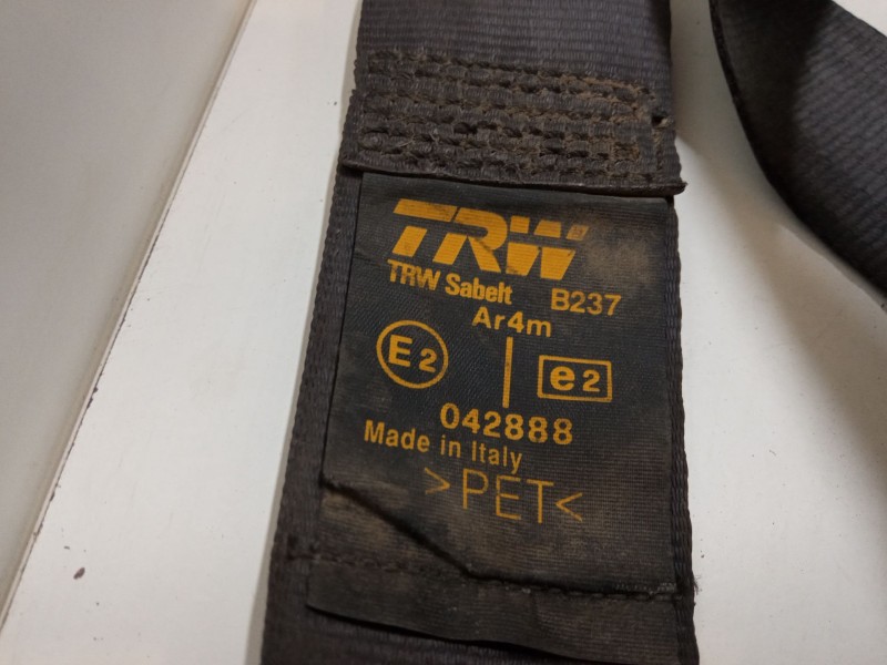 Recambio de cinturon seguridad delantero derecho para fiat ducato furgoneta (230_) 1.9 td referencia OEM IAM   