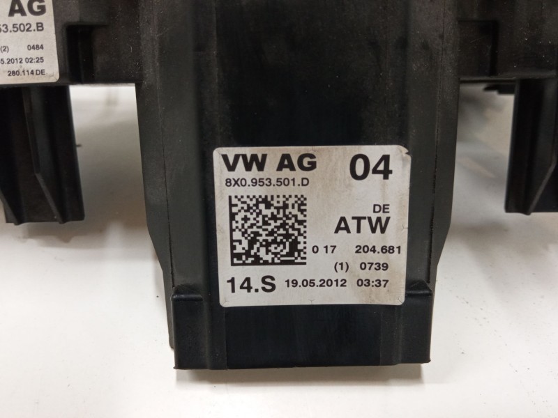 Recambio de mando luces para audi a1 sportback (8xa, 8xf) 1.2 tfsi referencia OEM IAM 8X0953501D  