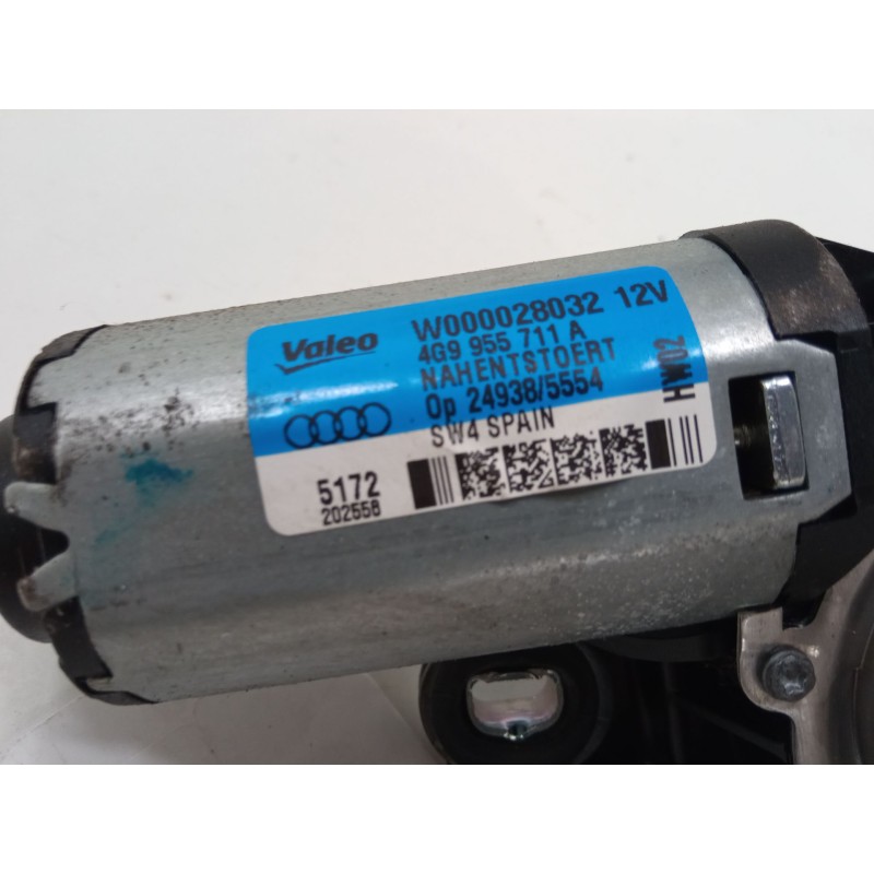 Recambio de motor limpia trasero para audi a1 sportback (8xa, 8xf) 1.2 tfsi referencia OEM IAM 4G9955711A  