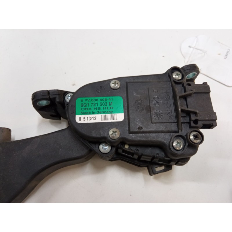Recambio de pedal acelerador para audi a1 sportback (8xa, 8xf) 1.2 tfsi referencia OEM IAM 6Q1721503M  
