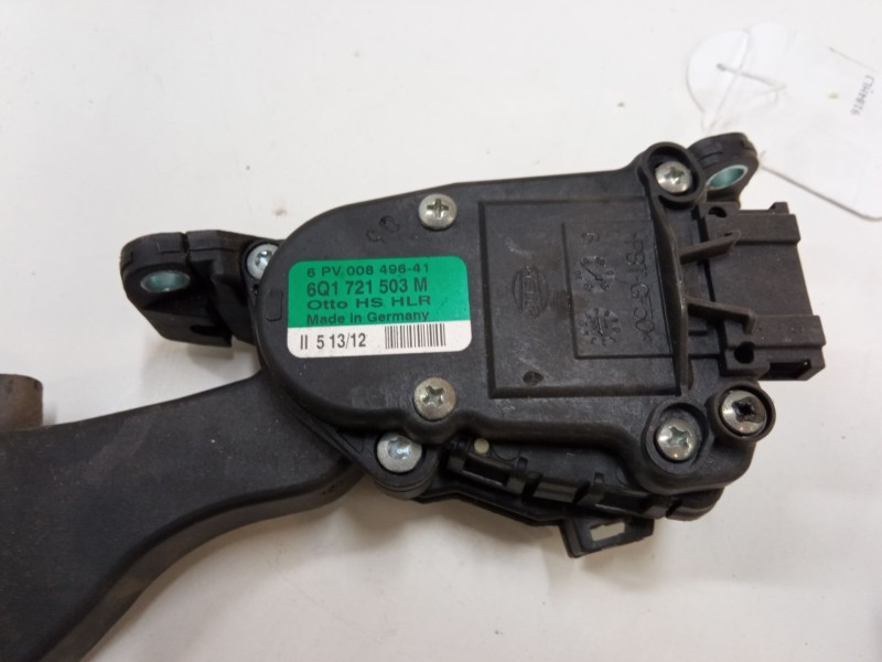 Recambio de pedal acelerador para audi a1 sportback (8xa, 8xf) 1.2 tfsi referencia OEM IAM 6Q1721503M  
