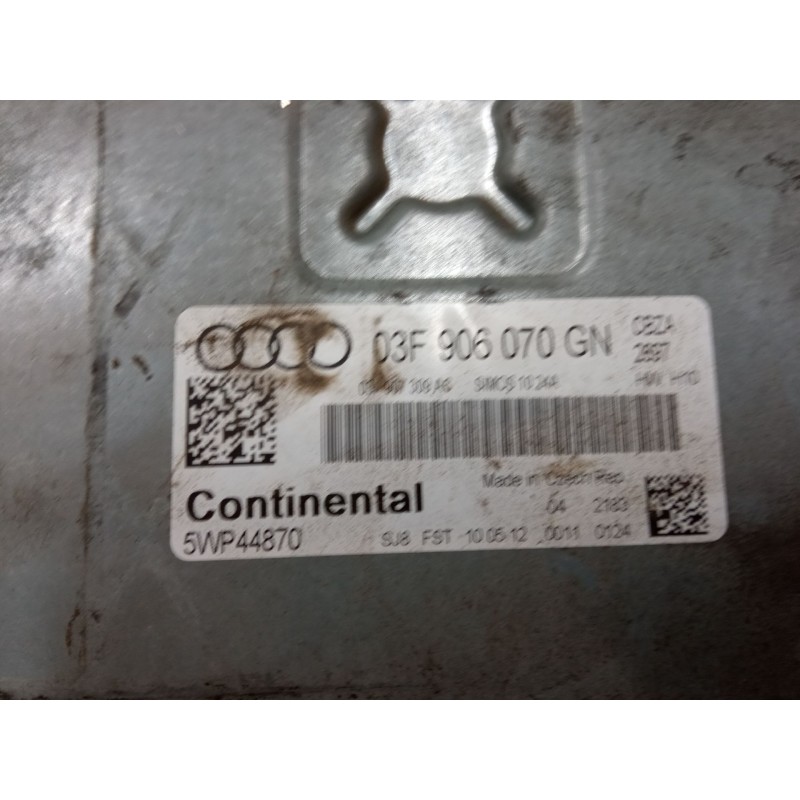 Recambio de centralita motor uce para audi a1 sportback (8xa, 8xf) 1.2 tfsi referencia OEM IAM 03F906070GN  5WP44870