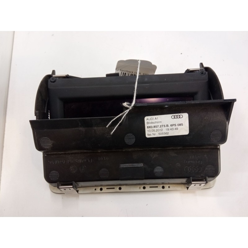 Recambio de pantalla multifuncion para audi a1 sportback (8xa, 8xf) 1.2 tfsi referencia OEM IAM 8X0857273B  