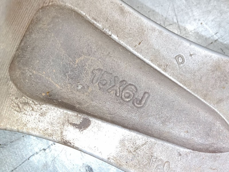 Recambio de llanta alumino 15´´ para mazda 2 (de_, dh_) 1.6 mz-cd referencia OEM IAM 15X6J  