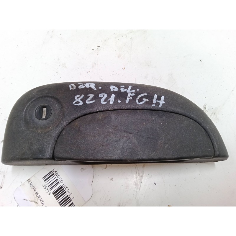 Recambio de maneta exterior puerta delantera derecha para renault kangoo (kc0/1_) d 65 1.9 (kc0e, kc02, kc0j, kc0n) referencia O