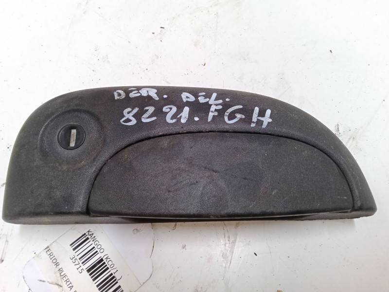 Recambio de maneta exterior puerta delantera derecha para renault kangoo (kc0/1_) d 65 1.9 (kc0e, kc02, kc0j, kc0n) referencia O