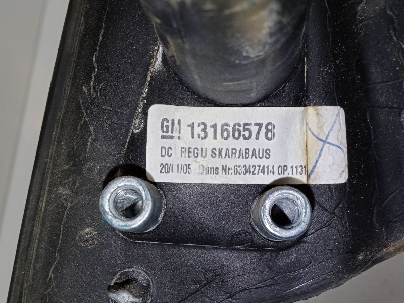 Recambio de retrovisor derecho para opel meriva a monospace (x03) 1.7 cdti (e75) referencia OEM IAM 13166578  
