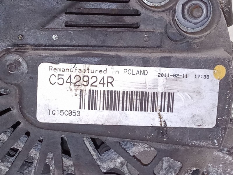 Recambio de alternador para peugeot 307 (3a/c) 1.6 hdi 110 referencia OEM IAM C542924R  