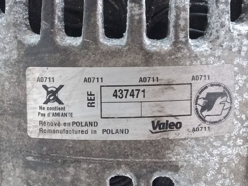 Recambio de alternador para peugeot 307 (3a/c) 1.6 hdi 110 referencia OEM IAM C542924R  