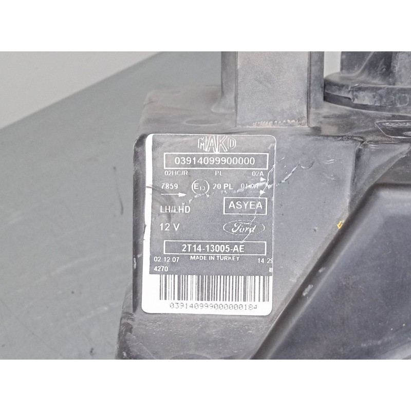 Recambio de faro izquierdo para ford transit connect (p65_, p70_, p80_) 1.8 tdci referencia OEM IAM 2T1413005AE  